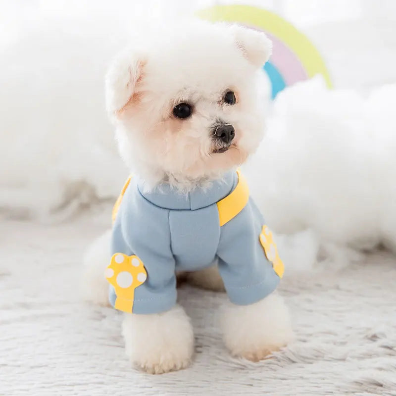 Pet Clothes Cartoon Sweater Dog Shirt Autumn and Winter Cat and Dog Pullover Sweater